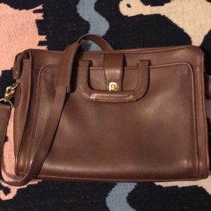 Classic style Coach briefcase